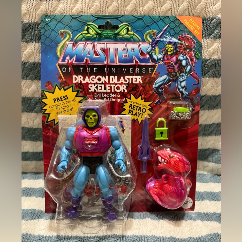 Masters of the Universe Origins Deluxe Collection Dragon Blaster Skeletor